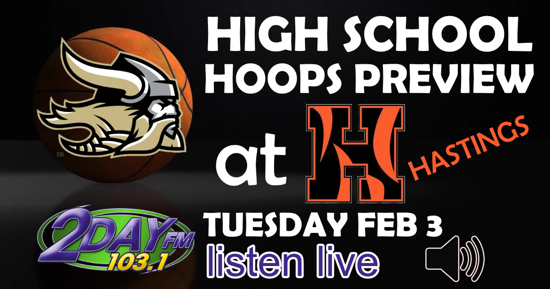 Northwest Travels To Hastings Tonight