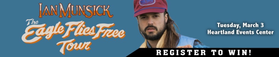 Ian Munsick is Coming to Grand Island, March 3! Registration